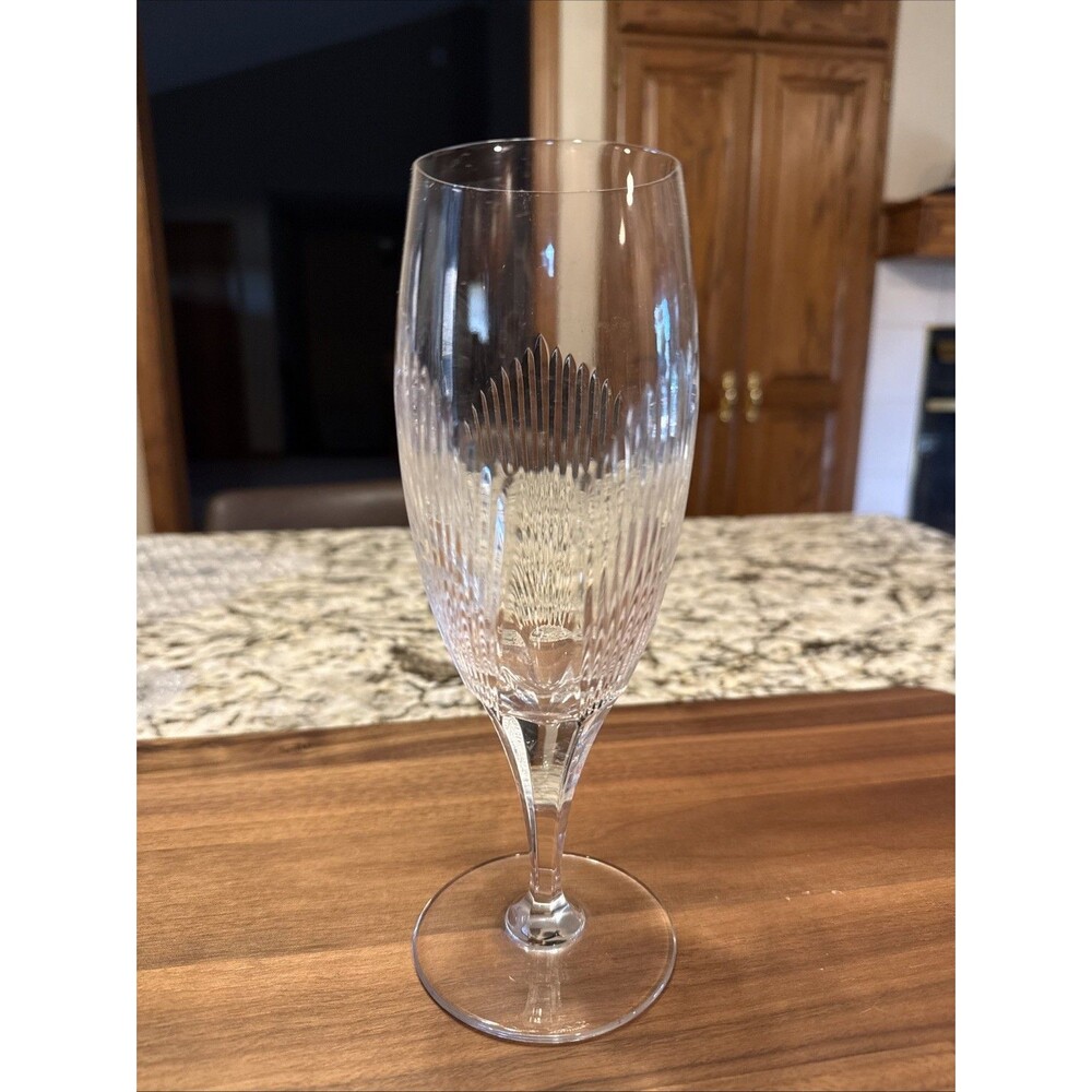 Royal Doulton Crystal Ice Tea Glass ‘MAYFAIR’ 7"